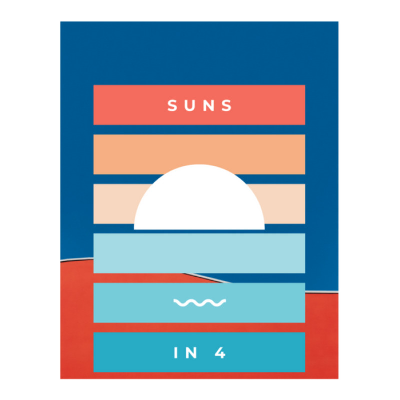 Suns In 4 16 Boy Sticker | Artistshot