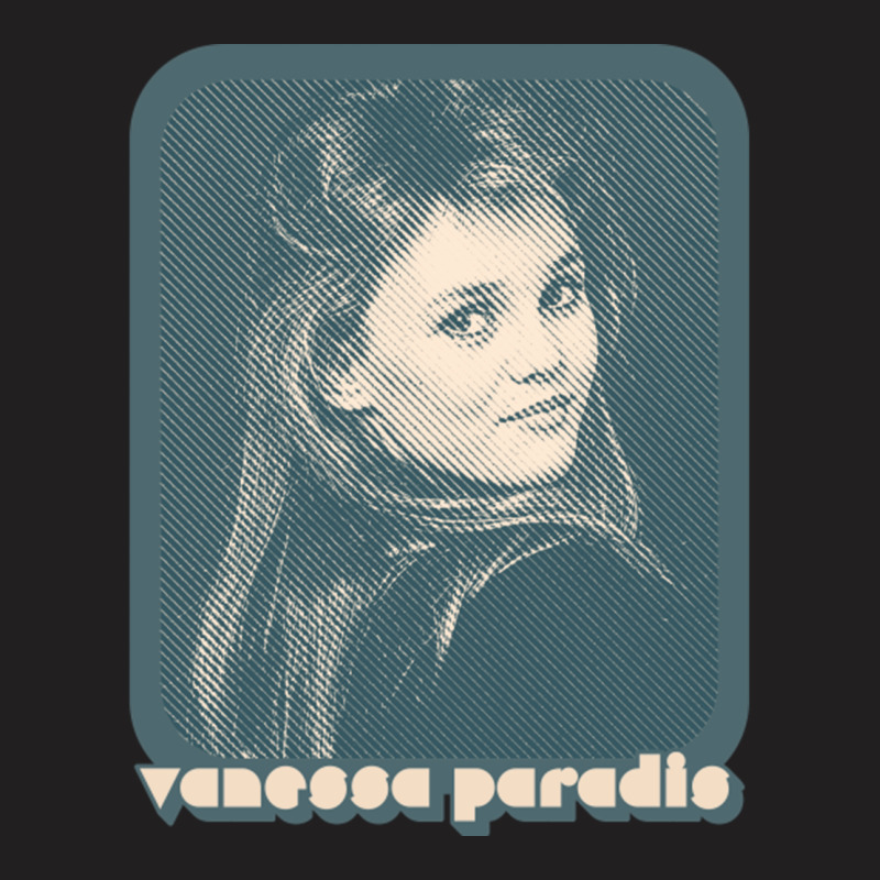 Vanessa Paradis Retro Style 80s Francophile Design Gift T-shirt | Artistshot