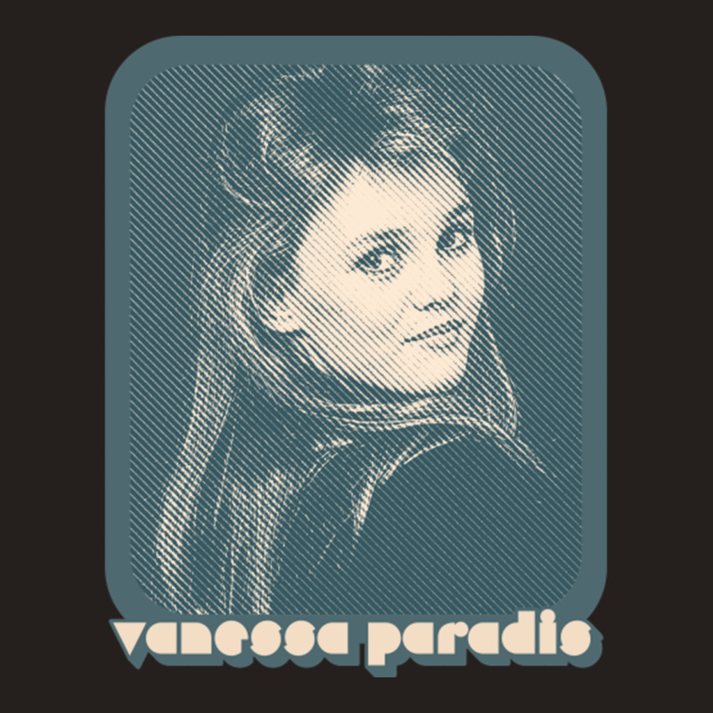 Vanessa Paradis Retro Style 80s Francophile Design Gift Tank Top | Artistshot