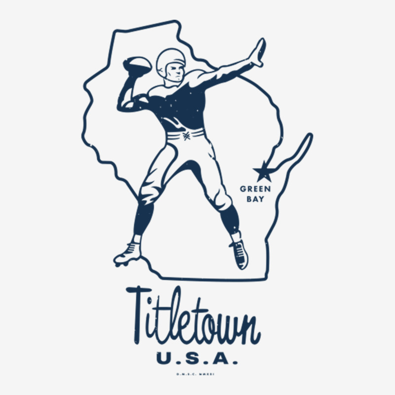 Titletown U.s.a Vintage Blue 1 Adjustable Cap by MarkDesharnais | Artistshot