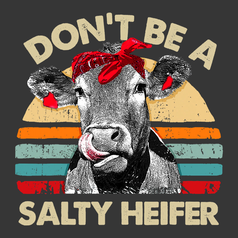 Don T Be A Salty Heifer T Shirt Cows Lover Gift Vintage Farm Toddler Hoodie | Artistshot