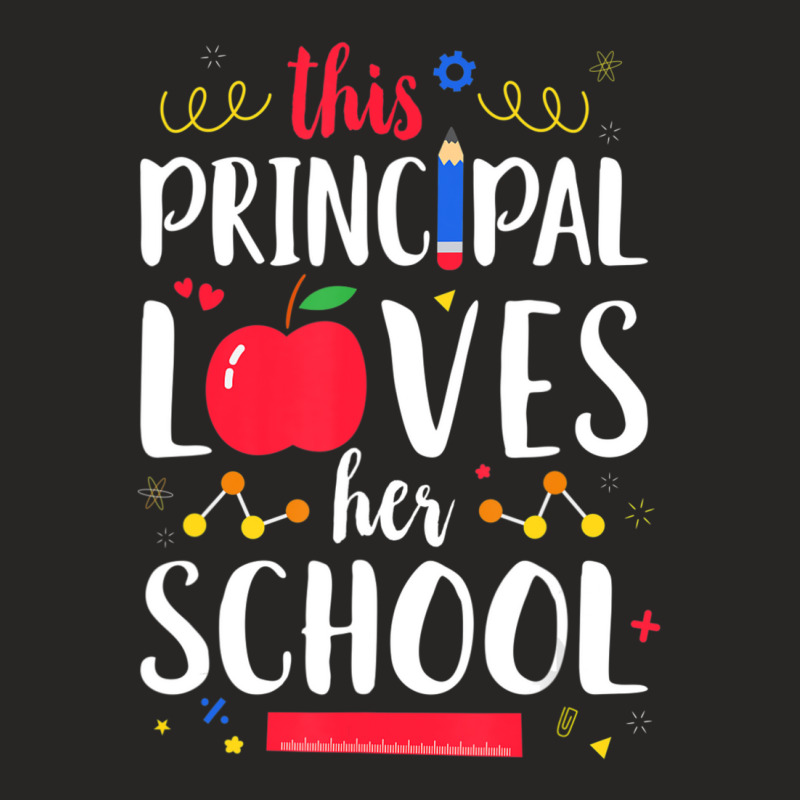 Limited Edition This Principal Loves Her School Teacher Ladies Fitted T-Shirt by femalesbaubles | Artistshot