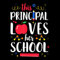 Limited Edition This Principal Loves Her School Teacher Maternity Scoop Neck T-shirt | Artistshot