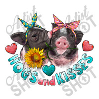 Hogs And Kisses Pigs Baby Bodysuit | Artistshot