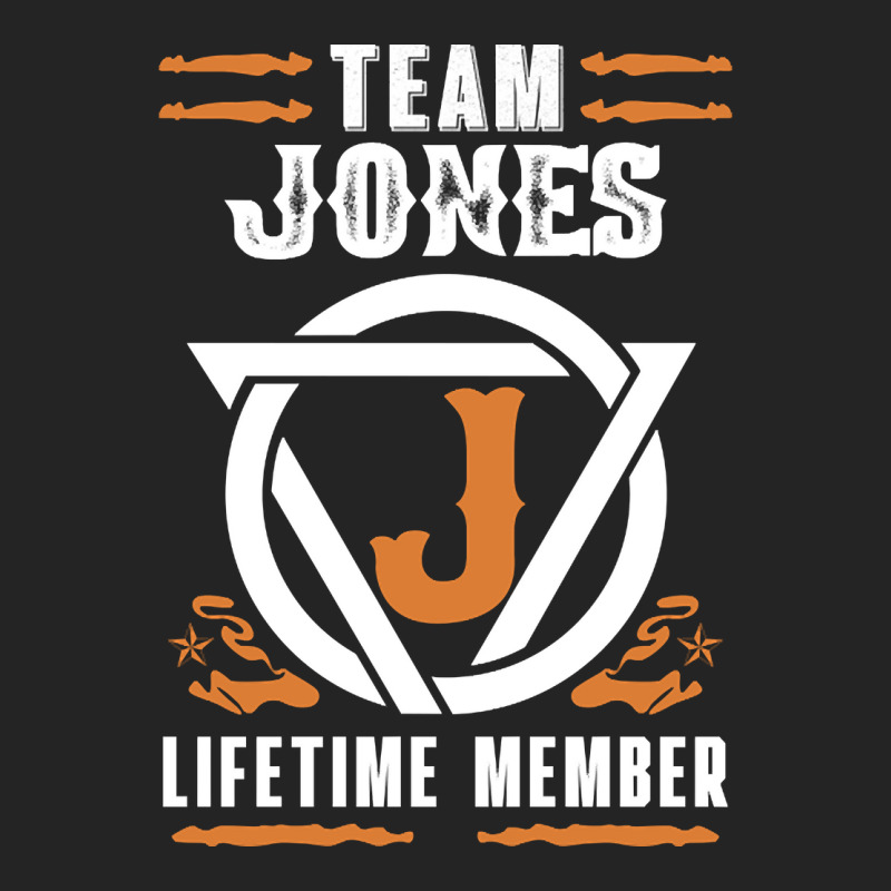 Limited Edition Family Name Team Jones Lifetime Member 3/4 Sleeve Shirt by bummercaught | Artistshot