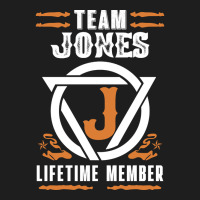 Limited Edition Family Name Team Jones Lifetime Member Classic T-shirt | Artistshot