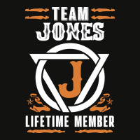 Limited Edition Family Name Team Jones Lifetime Member Scorecard Crop Tee | Artistshot