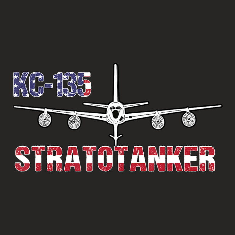 Limited Edition Kc135 Stratotanker Air Force Pilot- American Flag Ladies Fitted T-Shirt by quanghuydinh1 | Artistshot