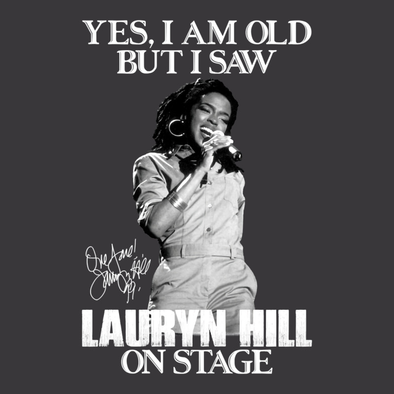 Gift Idea Album Yes I'm Old But I Saw Lauryn Hill On Stage Ladies Curvy T-Shirt by salkieseederv | Artistshot