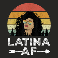 Retro Latina Af Shirt Vintage Latinas Gift For Latino Women Ladies Fitted T-shirt | Artistshot