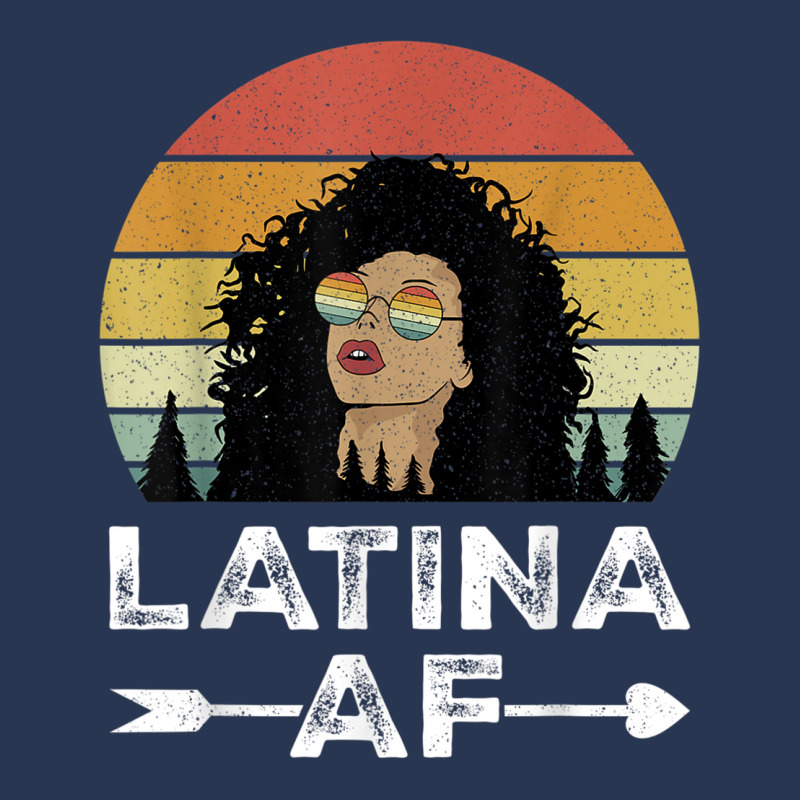 Retro Latina Af Shirt Vintage Latinas Gift For Latino Women Ladies Denim Jacket by JennetteMichelleBrink | Artistshot