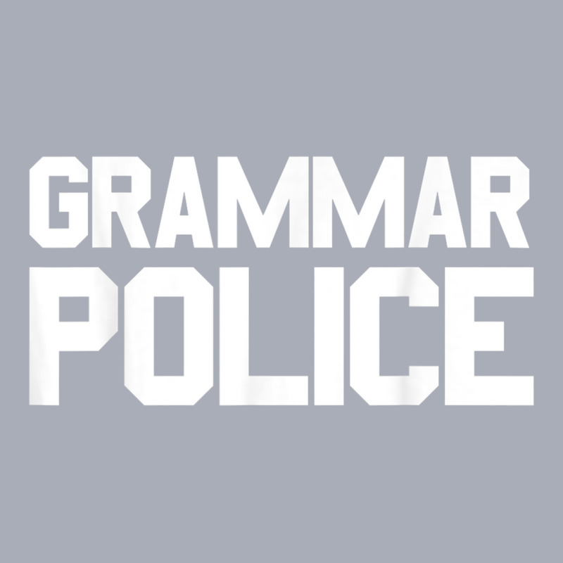 Grammar Police Costume Funny Halloween Grammar Police Tank Dress by ElizahTessieDenniston | Artistshot