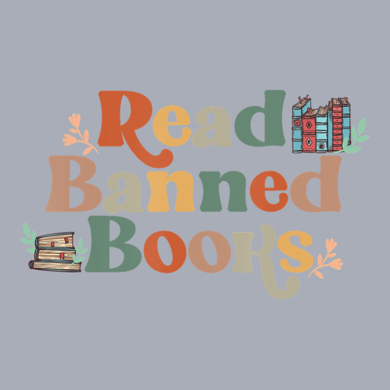 Limited Edition Read Banned Book, Retro Bookaholic, Book Lover, Read B Tank Dress by yumgaugeteuda | Artistshot