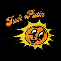 Fuck Putin Retro Sun Design V-neck Tee | Artistshot