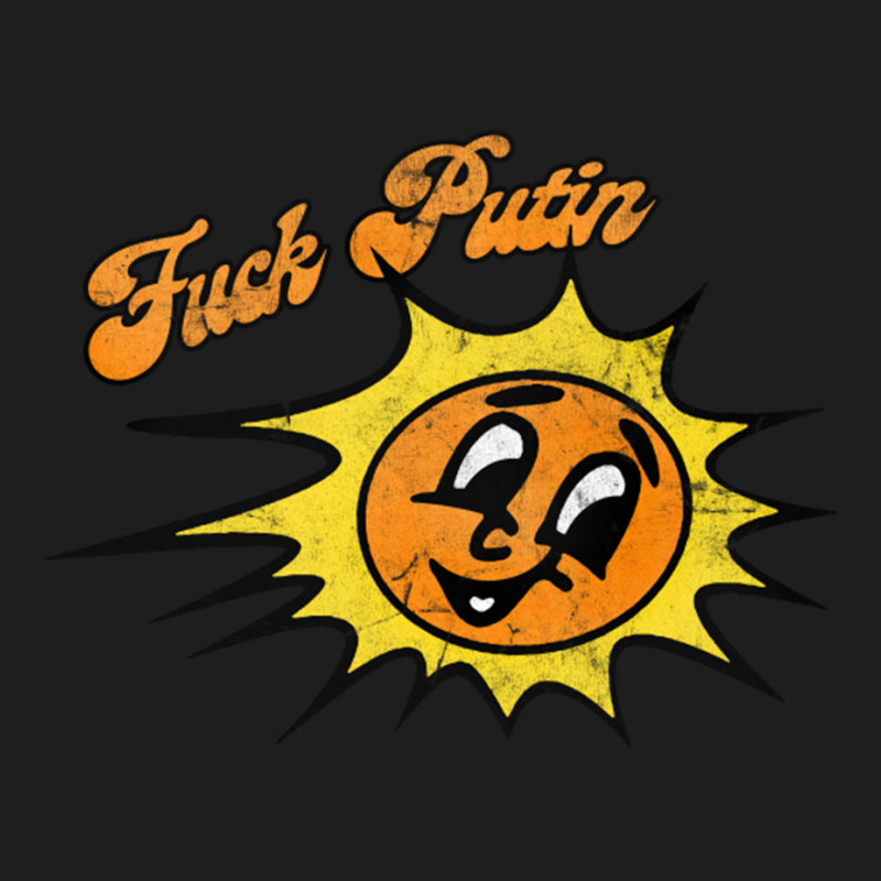 Fuck Putin Retro Sun Design Classic T-shirt by JudyRowena | Artistshot