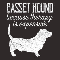 Trending Basset Hound Because Therapy Is Expensive Adopt Dont Shop Racerback Tank | Artistshot