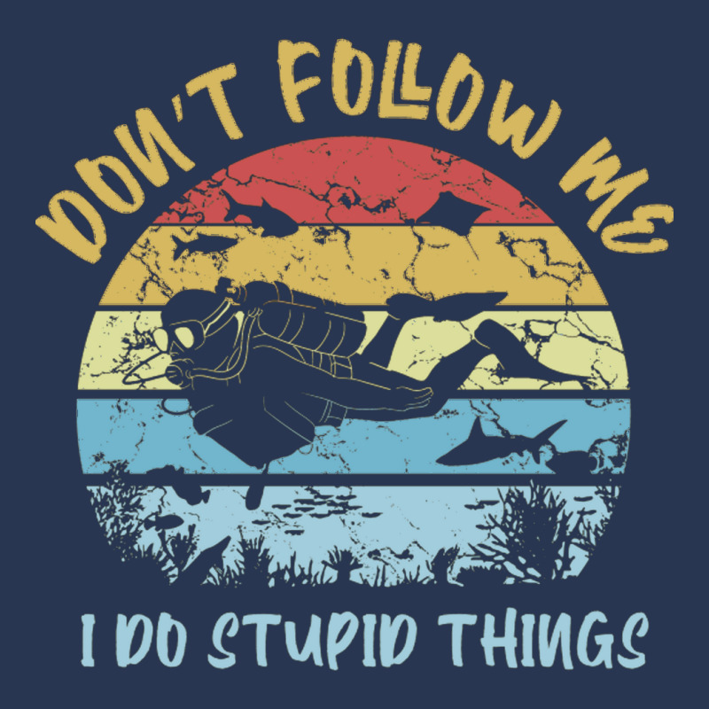 Dnt Follow Me I Do Stupid Things Scuba Diving Ladies Denim Jacket by MaxieKrist | Artistshot