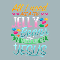 Hot Trend Fun Christian Jelly Bean Candy Lover Easter Jesus Saying Unisex Sherpa-lined Denim Jacket | Artistshot