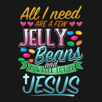 Hot Trend Fun Christian Jelly Bean Candy Lover Easter Jesus Saying Flannel Shirt | Artistshot