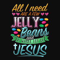 Hot Trend Fun Christian Jelly Bean Candy Lover Easter Jesus Saying Crop Top | Artistshot