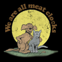 We Are All Meat Clocks Faded Style Nihilist Design Maternity Scoop Neck T-shirt | Artistshot