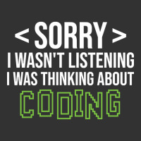 Limited Edition Sorry I Wasn't Listening I Was Thinking About Coding, Baby Bodysuit | Artistshot