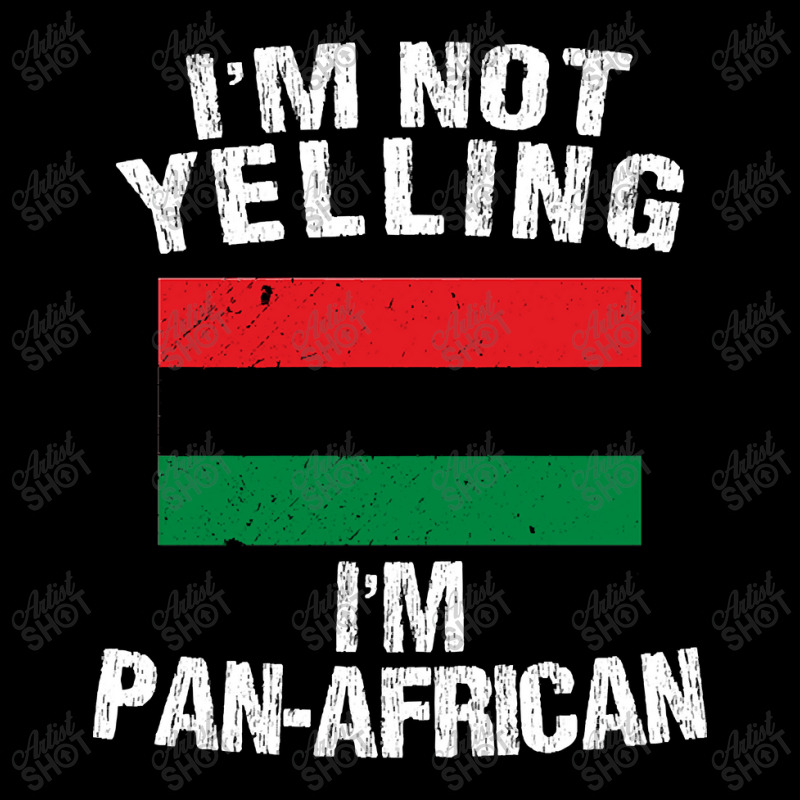 Trending I'm Not Yelling I'm Pan African Adjustable Cap | Artistshot