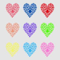 Colorful Hearts T  Shirt Colorful Feline Hearts T  Shirt Exclusive T-shirt | Artistshot