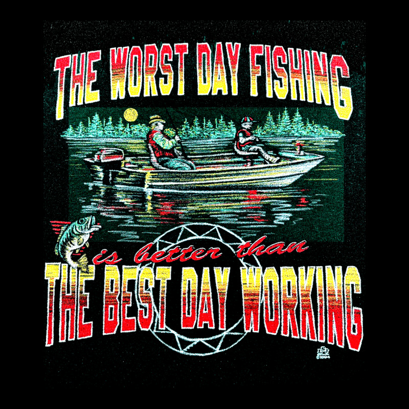 Worst Day Fishing, Best Day Working, Worst Day Fishing, Worst, Day Fis Pocket T-Shirt by SHOPODKA | Artistshot