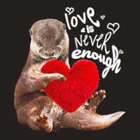 Otter T  Shirt Otter And Soft Red Heard T  Shirt Tank Top | Artistshot