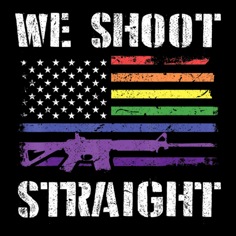 Hot Trend Gay Veteran We Shoot Straight Lgbt Veterans Day Gif Lightweight Hoodie | Artistshot