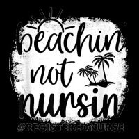 Beachin' Not Workin Registered Nurse Summer Beach Sunset Long Sleeve Shirts | Artistshot