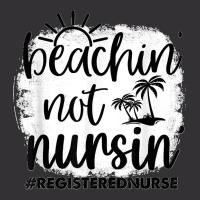 Beachin' Not Workin Registered Nurse Summer Beach Sunset Vintage Hoodie And Short Set | Artistshot