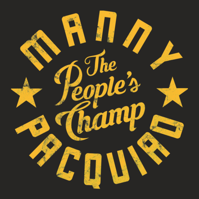 Manny The People Champ Pacquiao Ladies Fitted T-Shirt by adwoaafredyy | Artistshot