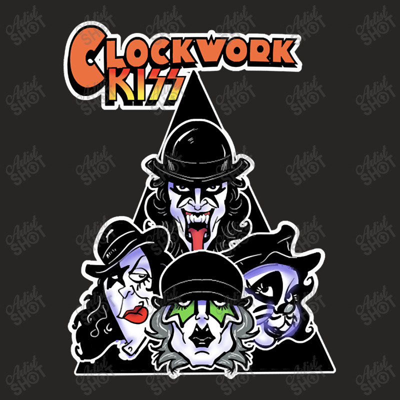 Limited Edition Clockwork Kiss Ladies Fitted T-Shirt by Rios Arevalo | Artistshot