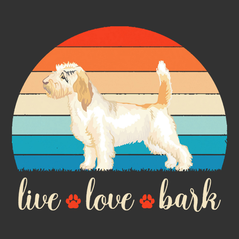 Petit Basset Griffon Vendeen T  Shirt Live Love Bark Petit Basset Grif Baby Bodysuit by halvorsonmilan946 | Artistshot