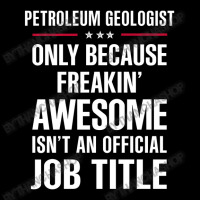 Gift For Freakin' Awesome Petroleum Geologist Cropped Sweater | Artistshot