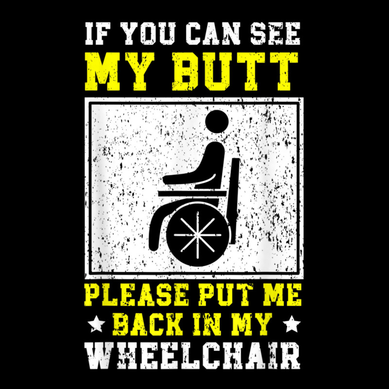 Wheelchair Handicap Amputee Disability Paraplegic Pocket T-Shirt by JoshuaDavidRocoe | Artistshot