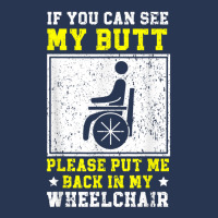 Wheelchair Handicap Amputee Disability Paraplegic Men Denim Jacket | Artistshot