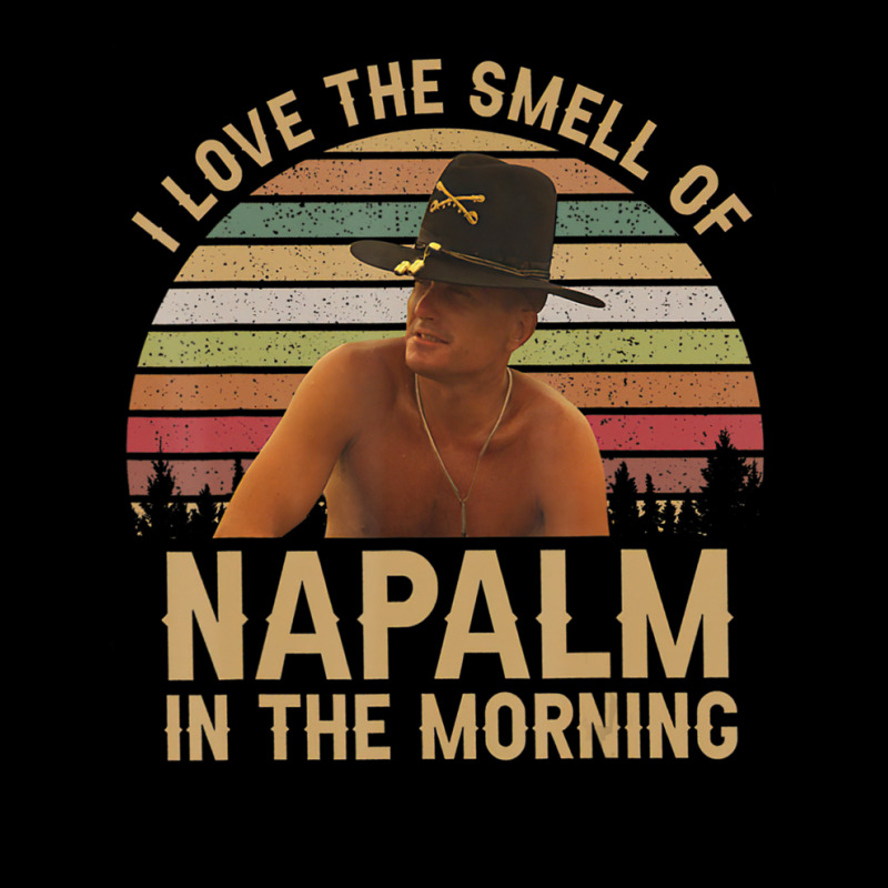 Hot Trend I Love The Smell Of Napalm In The Morning Retro Vintage 80s Adjustable Cap by haodinhvan1 | Artistshot