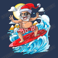 Christmas In July Santa Surf Hawaiian Men Summer Surfing Ladies Denim Jacket | Artistshot