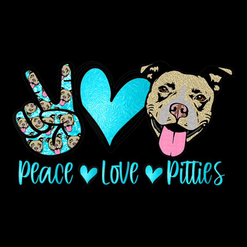 Trending Carolina Adopt A Bulls Peace Love Pitties Youth Zipper Hoodie by michealyoungerlk01 | Artistshot