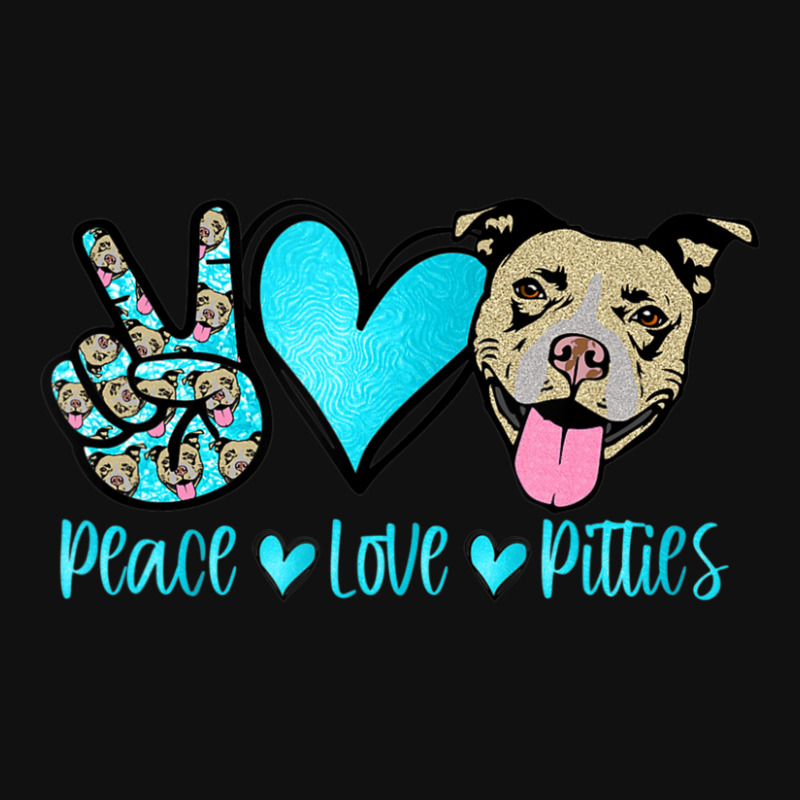 Trending Carolina Adopt A Bulls Peace Love Pitties Baby Beanies by michealyoungerlk01 | Artistshot