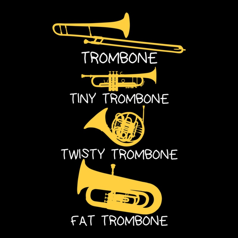 Funny Types Of Trombones Maternity Scoop Neck T-shirt by WilliamReitmeyer | Artistshot