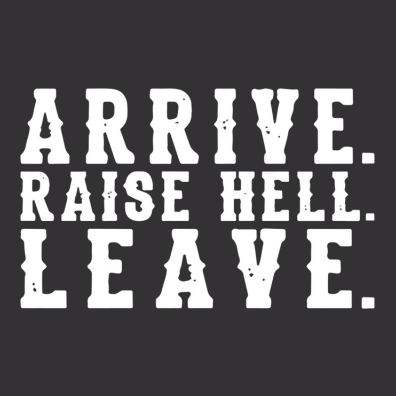 Arrive Raise Hell Leave 3 Vintage Hoodie And Short Set | Artistshot