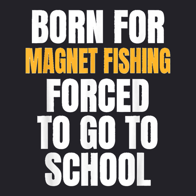 Born For Magnet Fishing Funny Gift Unisex Sherpa-lined Denim Jacket | Artistshot