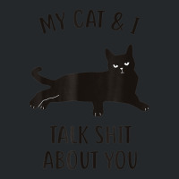 Limited Edition Cat My Cat & I Talk About You Black-cat Crewneck Sweatshirt | Artistshot