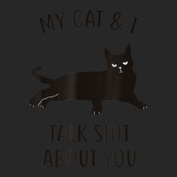 Limited Edition Cat My Cat & I Talk About You Black-cat Men's T-shirt Pajama Set | Artistshot