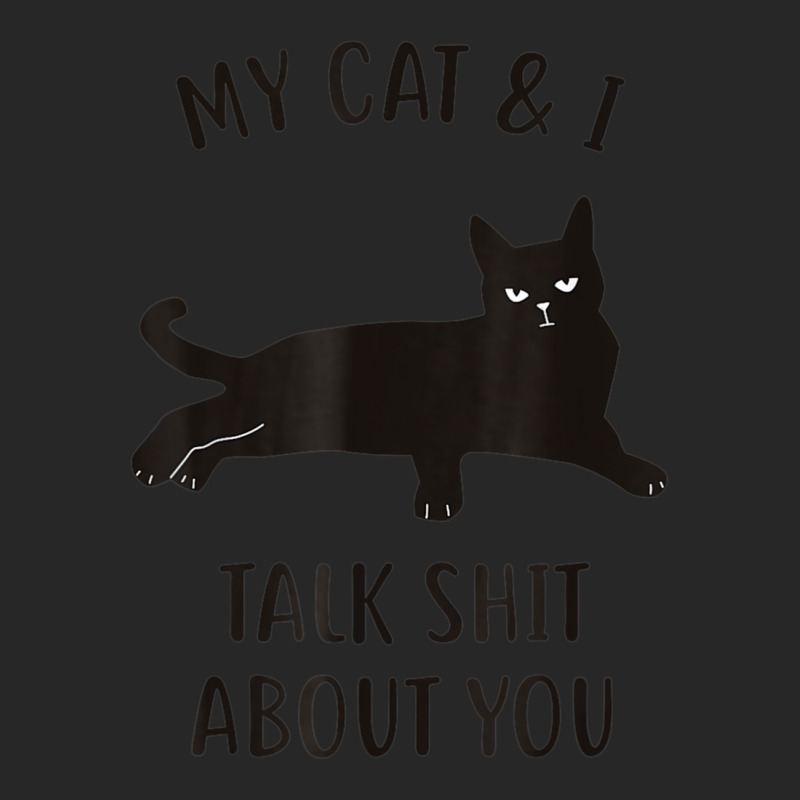 Limited Edition Cat My Cat & I Talk About You Black-cat Men's T-shirt Pajama Set by michealyoungerlk01 | Artistshot