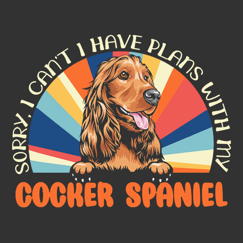 Dog Lover T  Shirt Sorry I Can't Have Plans With My Cocker Spaniel For Baby Bodysuit by roderick79981 | Artistshot